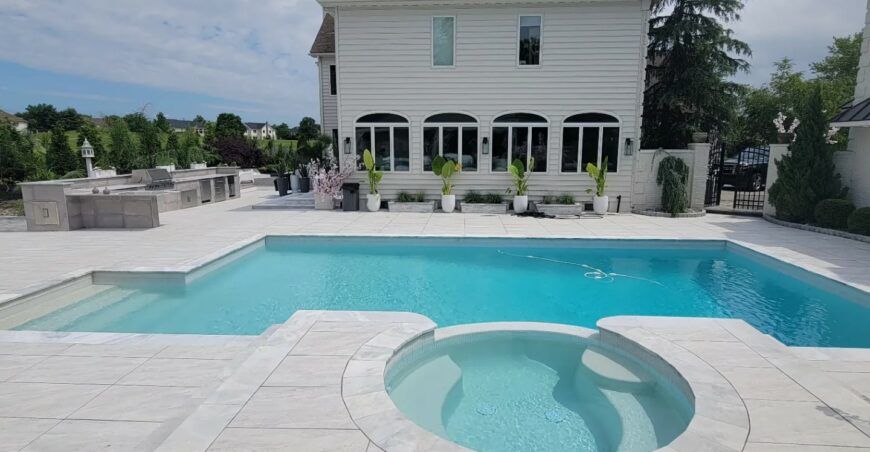 Pool Deck & Grill Area